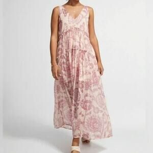 Free People Juliana Chiffon Dress